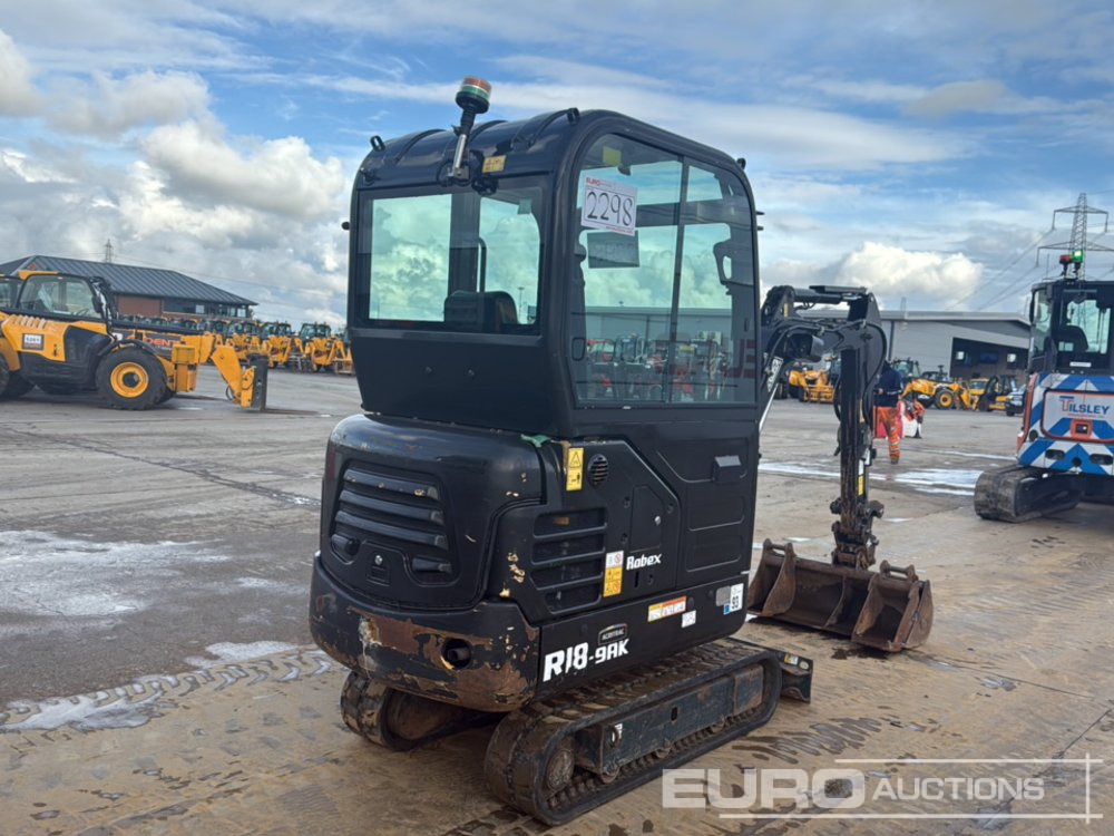 2022 Hyundai R18-9AK - Mini excavator: picture 5 2022 Hyundai R18-9AK - Mini excavator: picture 5