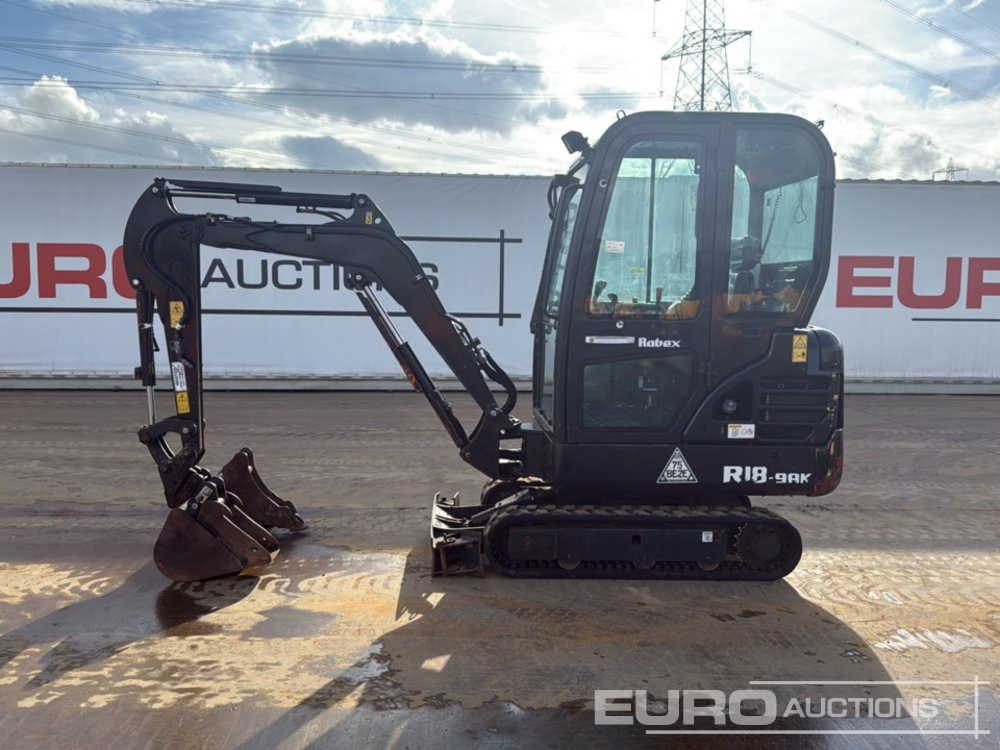 2022 Hyundai R18-9AK - Mini excavator: picture 2 2022 Hyundai R18-9AK - Mini excavator: picture 2
