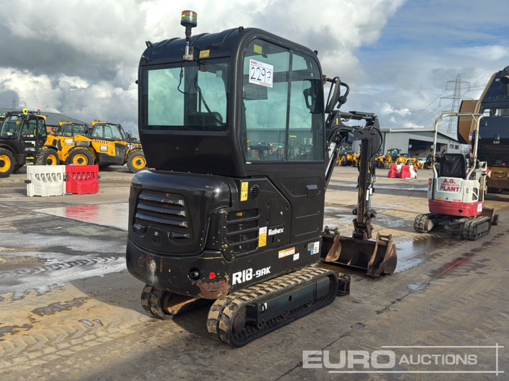 2022 Hyundai R18-9AK - Mini excavator: picture 5 2022 Hyundai R18-9AK - Mini excavator: picture 5