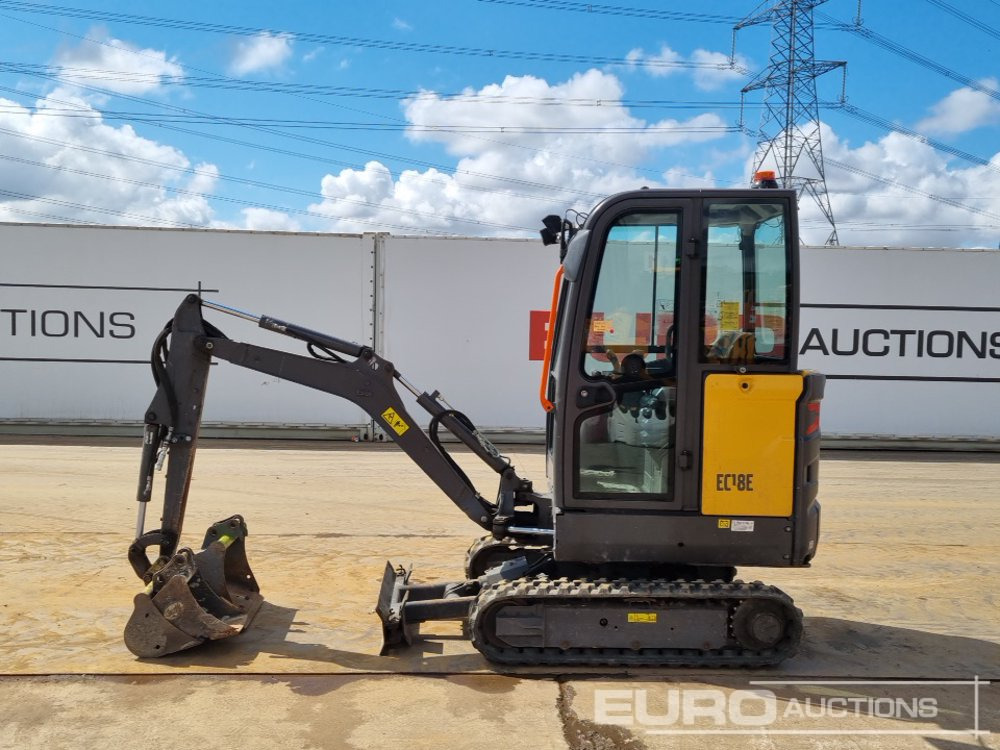 2022 Volvo EC18E - Mini excavator: picture 2 2022 Volvo EC18E - Mini excavator: picture 2