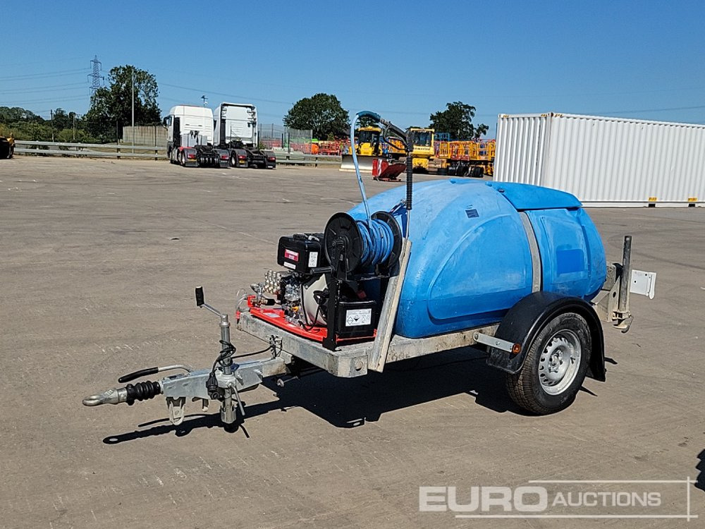 2022 Western Single Axle Plastic Water Bowser, Yanmar Pressure Washer - Pressure washer: picture 1 2022 Western Single Axle Plastic Water Bowser, Yanmar Pressure Washer - Pressure washer: picture 1