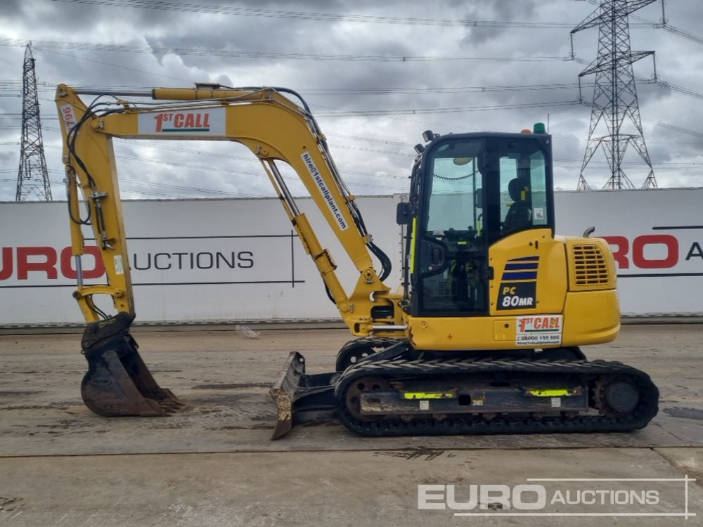 2023 Komatsu PC80MR-5 - Mini excavator: picture 2 2023 Komatsu PC80MR-5 - Mini excavator: picture 2