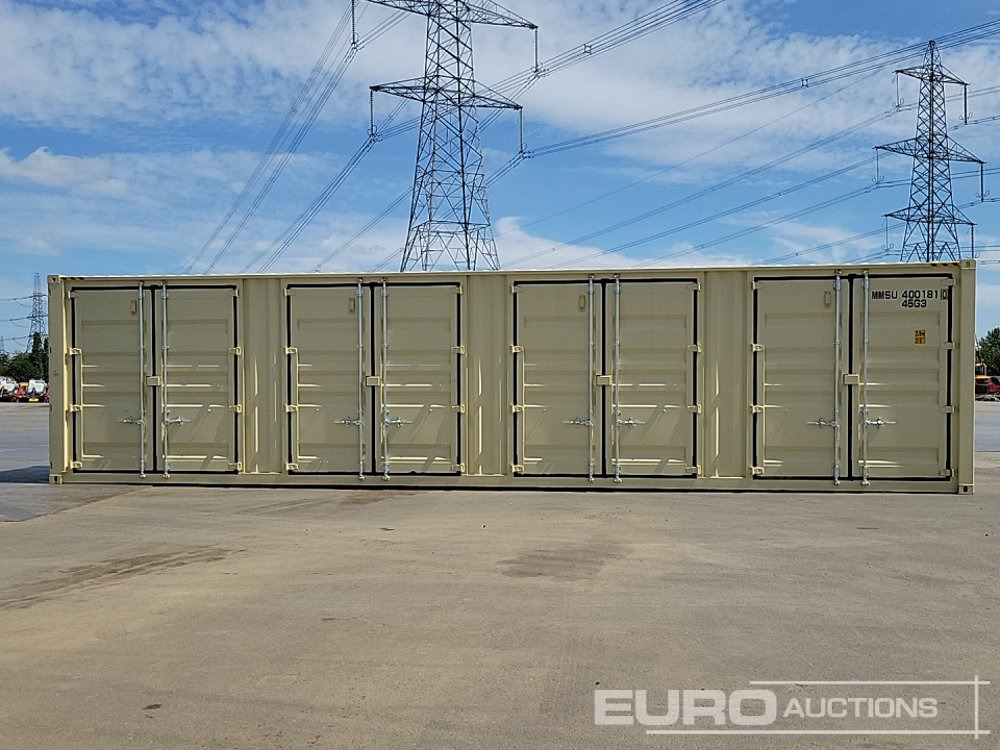 Shipping container 2025 40' x 8' HQ Container, 4 Side Doors, 1 End Door (Cannot Be Reconsigned): picture 9