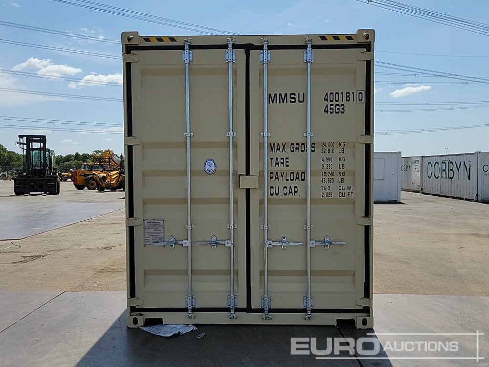 Shipping container 2025 40' x 8' HQ Container, 4 Side Doors, 1 End Door (Cannot Be Reconsigned): picture 15