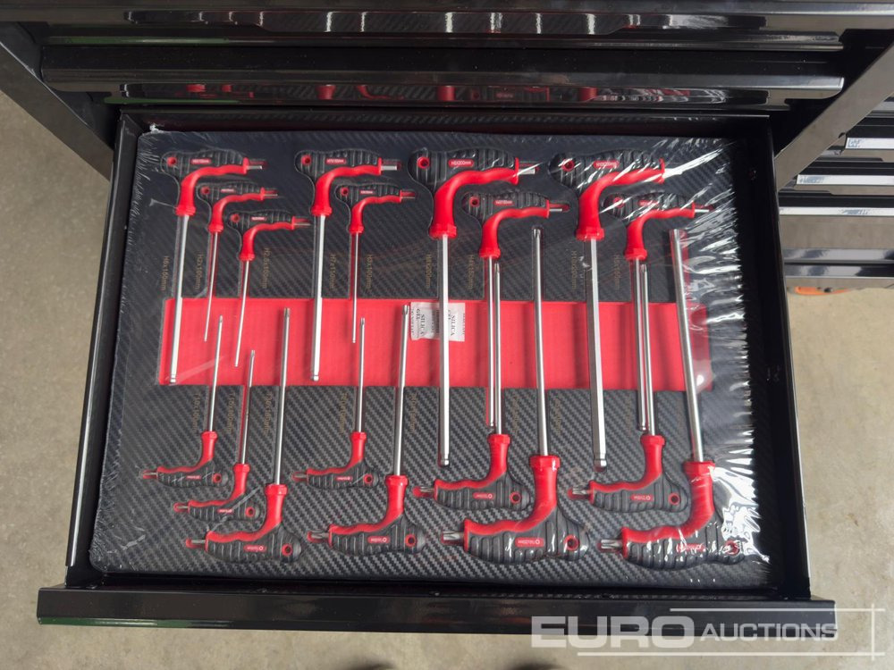 Workshop equipment 2025 Boss Wheeled Tool Trolley, 523pcs Tool Kit, Worktop (Black): picture 19 Workshop equipment 2025 Boss Wheeled Tool Trolley, 523pcs Tool Kit, Worktop (Black): picture 19