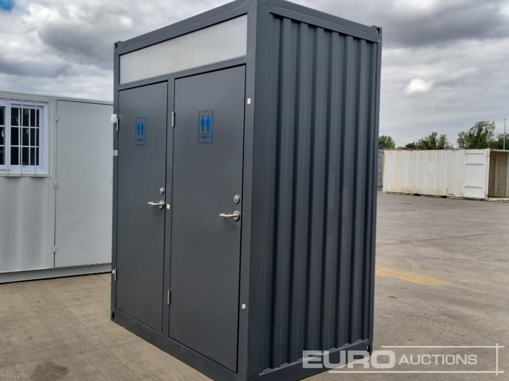 2025 Double Steel Toilet Block (Cannot Be Reconsigned) - Shipping container: picture 1 2025 Double Steel Toilet Block (Cannot Be Reconsigned) - Shipping container: picture 1