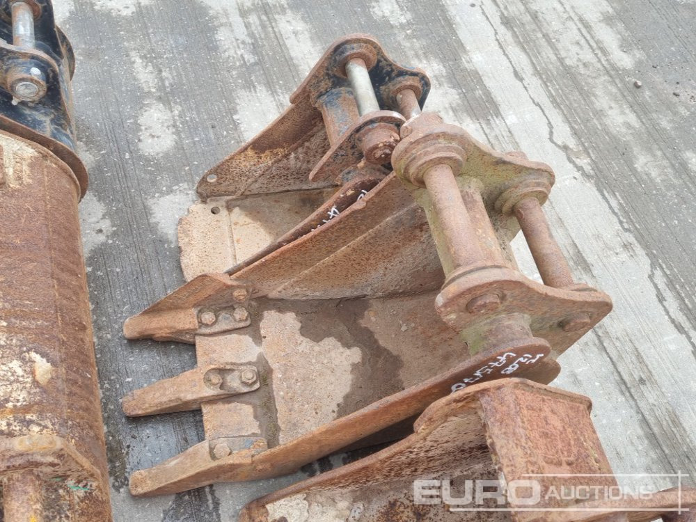 Bucket 48" Ditching, 18", 12", 12", 10" Digging Bucket 30-40mm Pin to suit Mini Excavator: picture 18