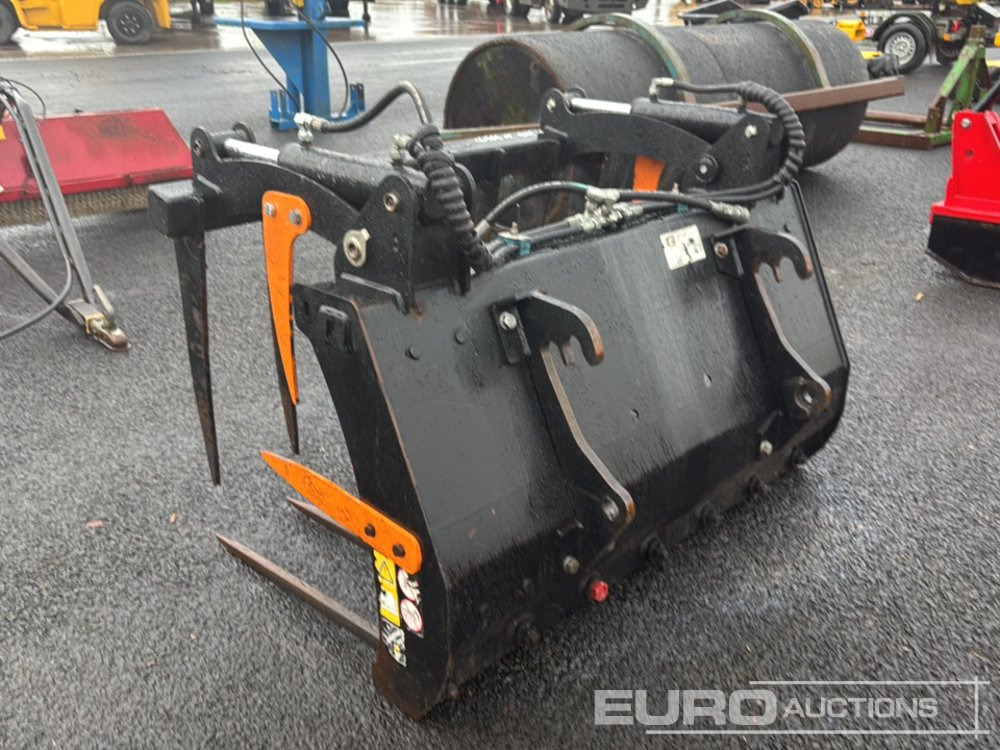 48" Q Silograb Hydraulic Muck Grab to suit JCB Compact Telehandler - Agricultural machinery: picture 5 48" Q Silograb Hydraulic Muck Grab to suit JCB Compact Telehandler - Agricultural machinery: picture 5