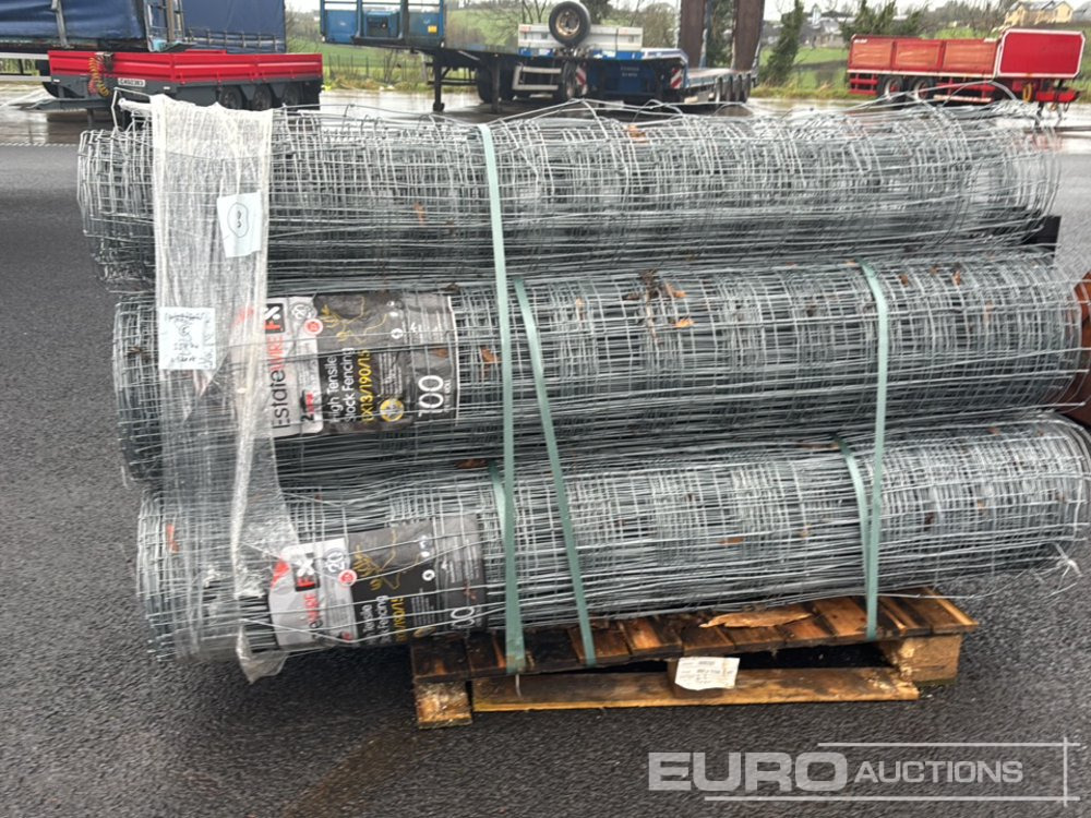 Roll of Deer Fencing Wire (5 of) - Agricultural machinery: picture 2 Roll of Deer Fencing Wire (5 of) - Agricultural machinery: picture 2