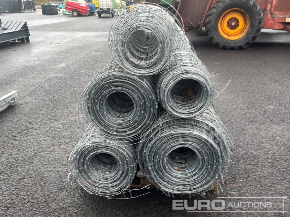 Roll of Deer Fencing Wire (5 of) - Agricultural machinery: picture 4 Roll of Deer Fencing Wire (5 of) - Agricultural machinery: picture 4