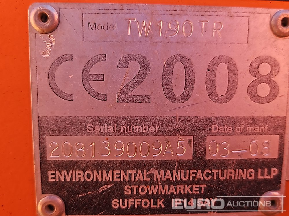 Agricultural machinery Timberwolf TW190TR: picture 39