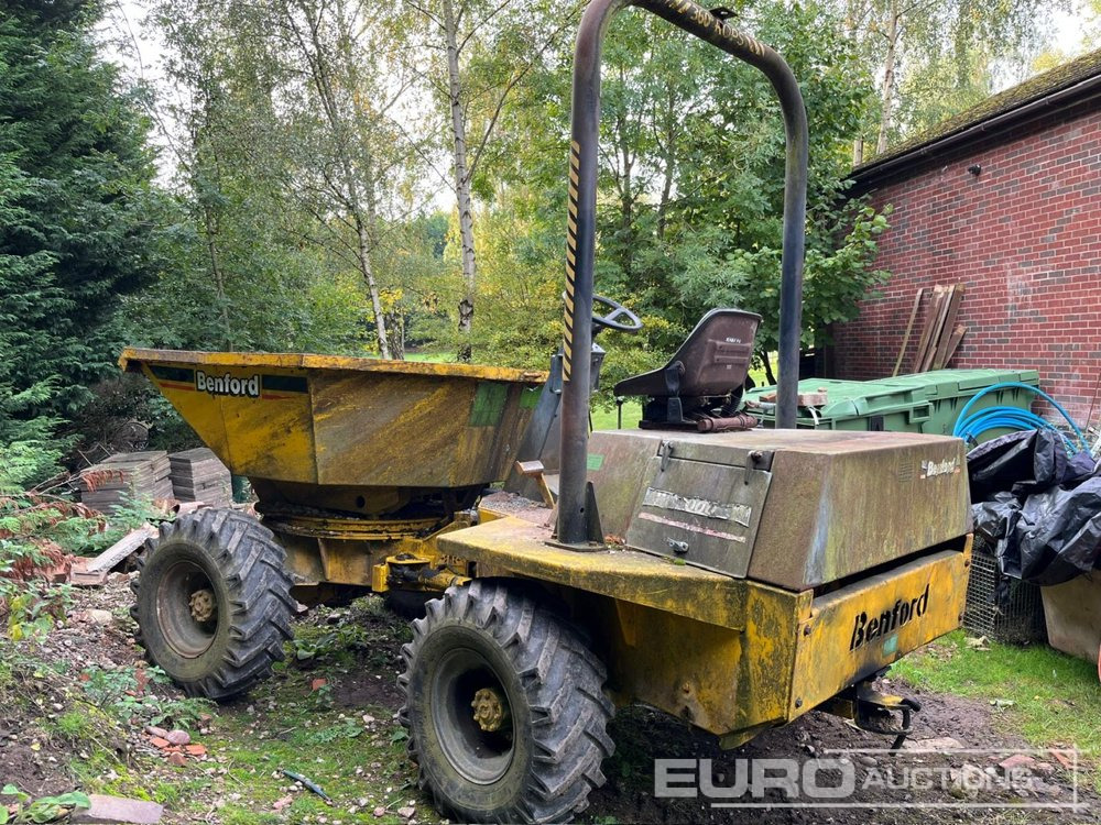 Benford 3 Ton Swivel Skip Dumper, Roll Bar - Mini dumper: picture 4 Benford 3 Ton Swivel Skip Dumper, Roll Bar - Mini dumper: picture 4