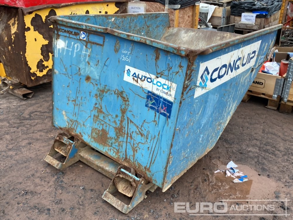 Conquip Tipping Skip to suit Forklift - Tipping skip: picture 4 Conquip Tipping Skip to suit Forklift - Tipping skip: picture 4
