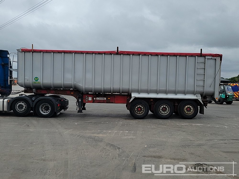 Fruehauf Tri Axle Bulk Tipping Trailer, Easy Sheet - Tipper semi-trailer: picture 2 Fruehauf Tri Axle Bulk Tipping Trailer, Easy Sheet - Tipper semi-trailer: picture 2