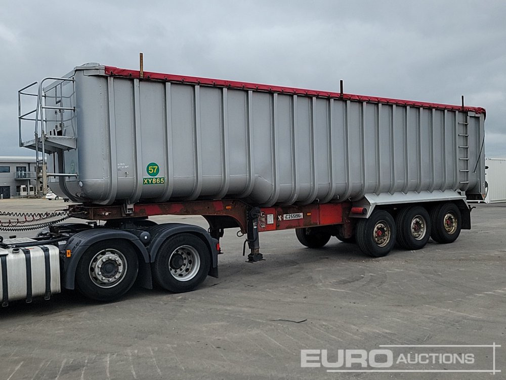 Fruehauf Tri Axle Bulk Tipping Trailer, Easy Sheet - Tipper semi-trailer: picture 1 Fruehauf Tri Axle Bulk Tipping Trailer, Easy Sheet - Tipper semi-trailer: picture 1