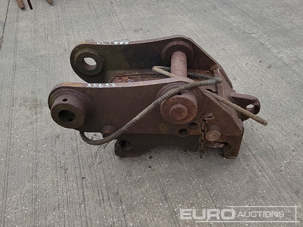 Hill Hydraulic QH 65mm Pin to suit 13 Ton Excavator - Quick coupler: picture 2 Hill Hydraulic QH 65mm Pin to suit 13 Ton Excavator - Quick coupler: picture 2