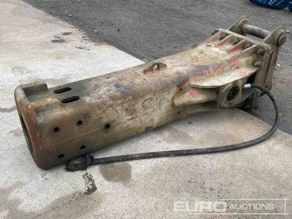Hydraulic Breaker 80mm Pin to suit 20 Ton Excavator - Hydraulic hammer: picture 1 Hydraulic Breaker 80mm Pin to suit 20 Ton Excavator - Hydraulic hammer: picture 1