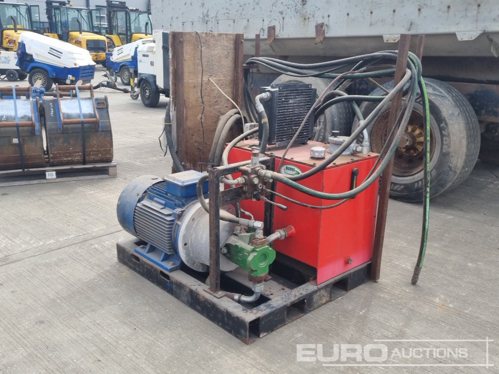 Hydraulic Power Pack, Electric Motor - Construction equipment: picture 3 Hydraulic Power Pack, Electric Motor - Construction equipment: picture 3