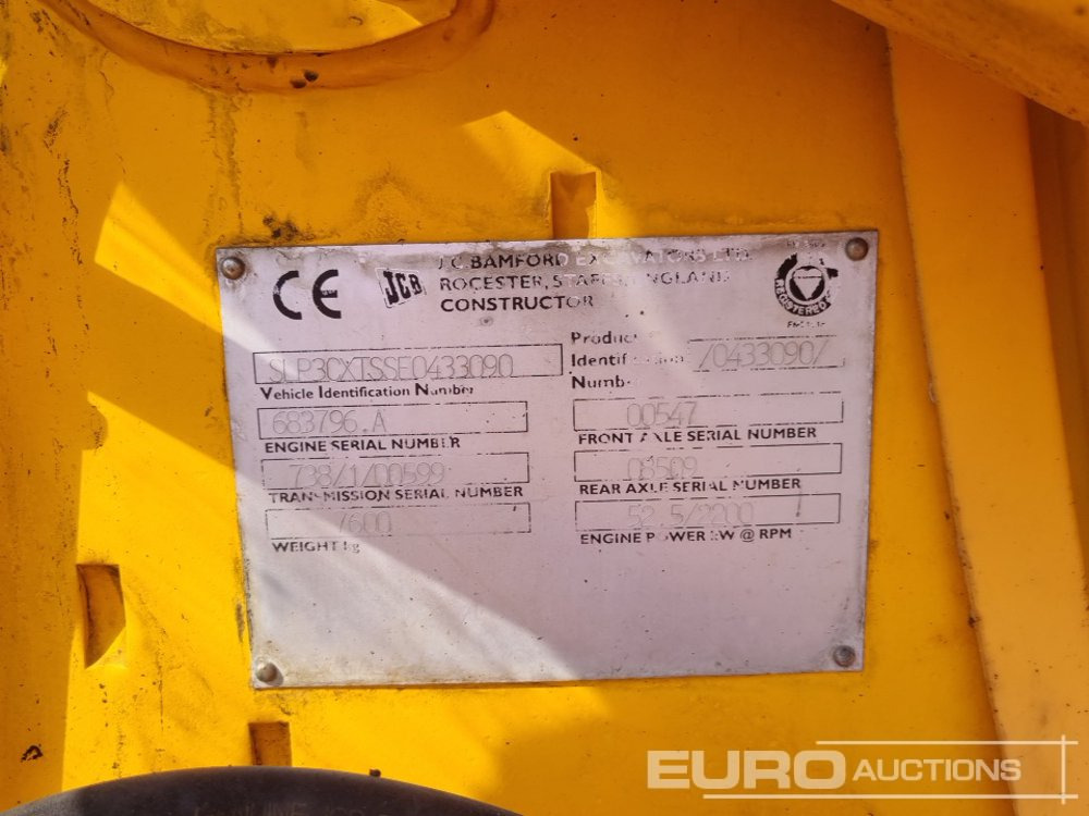 Backhoe loader JCB 3CX: picture 43
