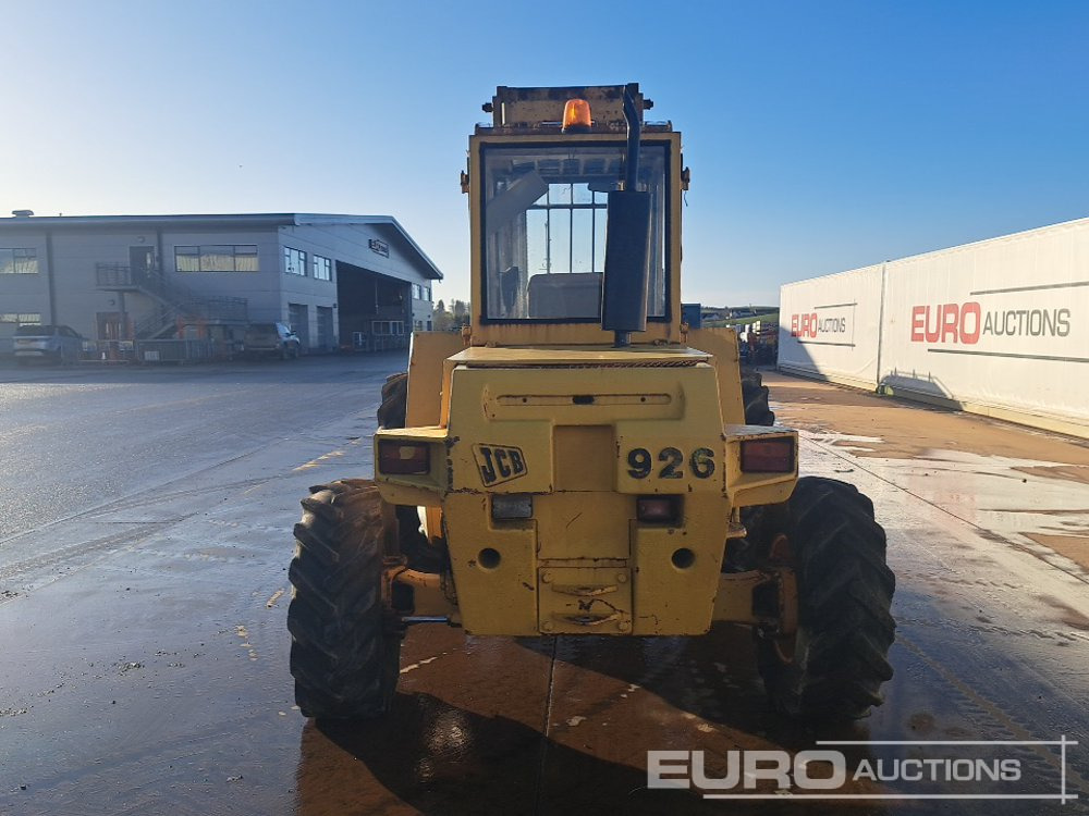 JCB 926 Rough Terrain Forklift, 2 Stage Mast - Rough terrain forklift: picture 4 JCB 926 Rough Terrain Forklift, 2 Stage Mast - Rough terrain forklift: picture 4