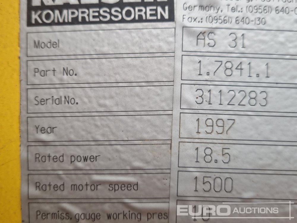 Air compressor Kaeser AS31: picture 26