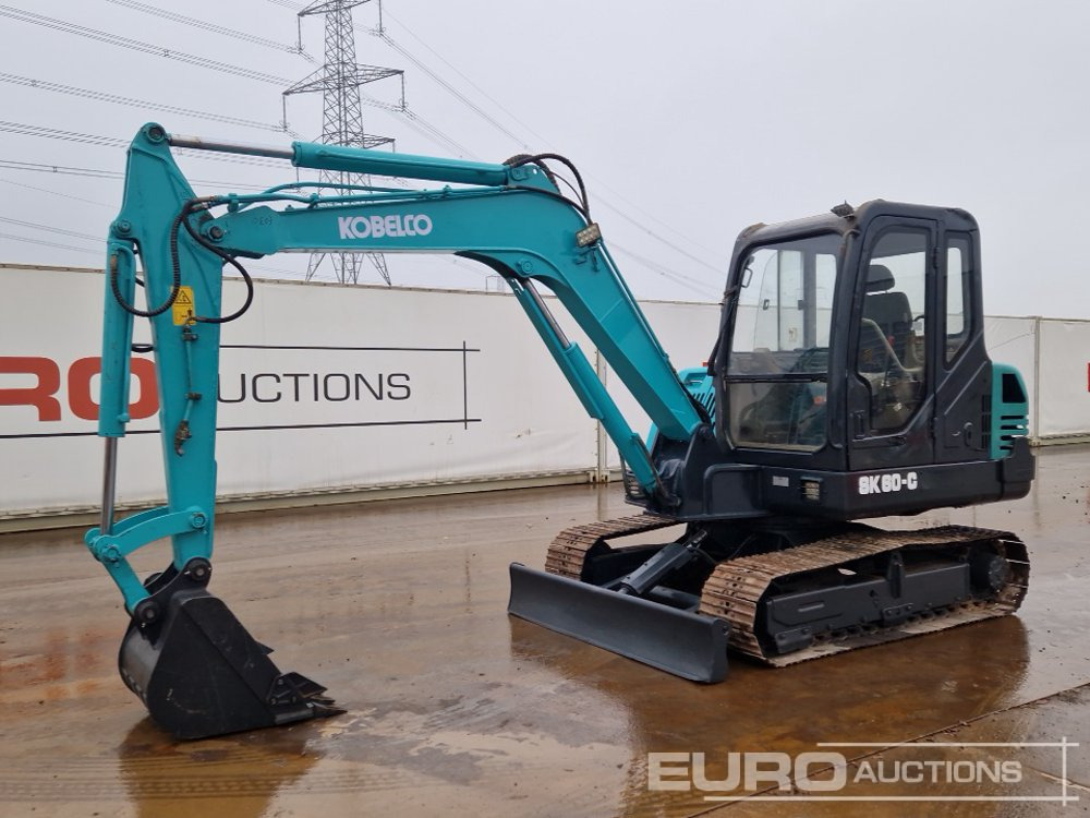 Kobelco SK60-C - Mini excavator: picture 1 Kobelco SK60-C - Mini excavator: picture 1