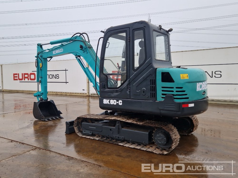 Kobelco SK60-C - Mini excavator: picture 3 Kobelco SK60-C - Mini excavator: picture 3