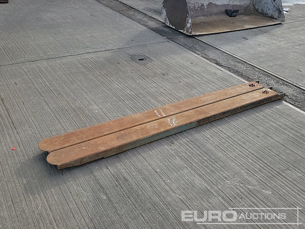 Fork Extensions (2 of) - Material handling equipment: picture 1 Fork Extensions (2 of) - Material handling equipment: picture 1