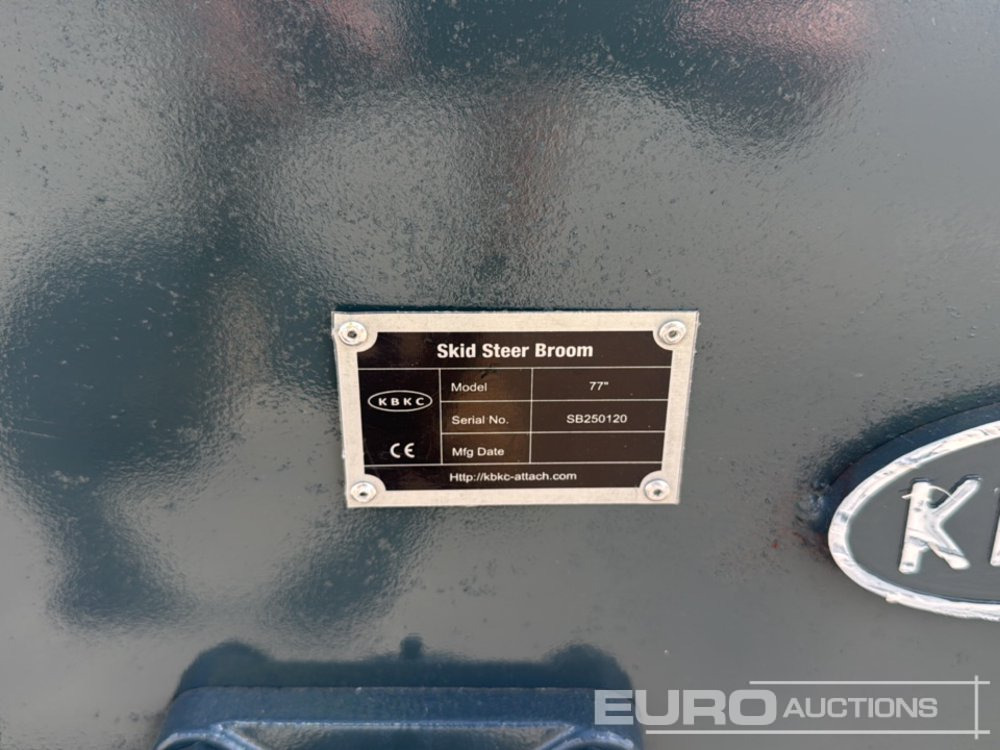 Material handling equipment Unused 2025 KBKC Hydraulic Sweeper Collector to suit Skidsteer Loader: picture 10