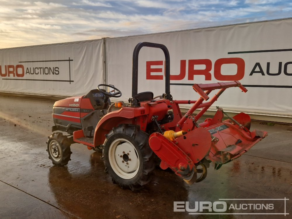 Mitsubishi MT160 - Compact tractor: picture 3 Mitsubishi MT160 - Compact tractor: picture 3