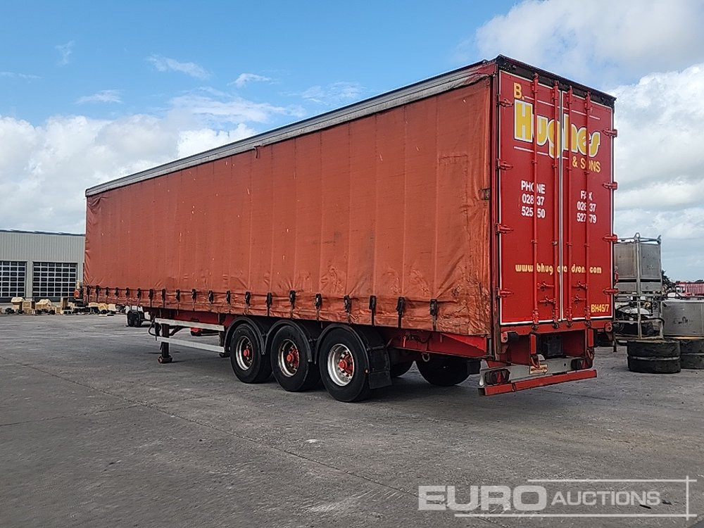 Montracon 45' Tri Axle Curtainsider Trailer, BPW Axles - Curtainsider semi-trailer: picture 3 Montracon 45' Tri Axle Curtainsider Trailer, BPW Axles - Curtainsider semi-trailer: picture 3