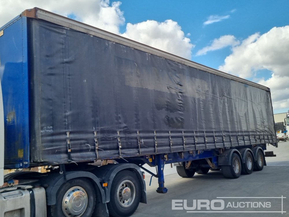 Montracon Tri Axle Curtainsider Trailer - Curtainsider semi-trailer: picture 1 Montracon Tri Axle Curtainsider Trailer - Curtainsider semi-trailer: picture 1