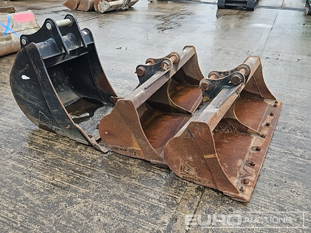 Rhinox 60", 60" Ditching, 24" Digging Bucket 45mm Pin to suit 4-6 Ton Excavator - Bucket: picture 1 Rhinox 60", 60" Ditching, 24" Digging Bucket 45mm Pin to suit 4-6 Ton Excavator - Bucket: picture 1