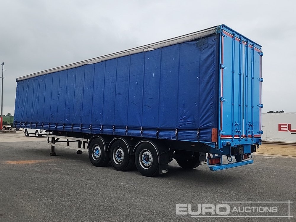 SDC 45' Tri Axle Curtainsider Trailer - Curtainsider semi-trailer: picture 3 SDC 45' Tri Axle Curtainsider Trailer - Curtainsider semi-trailer: picture 3