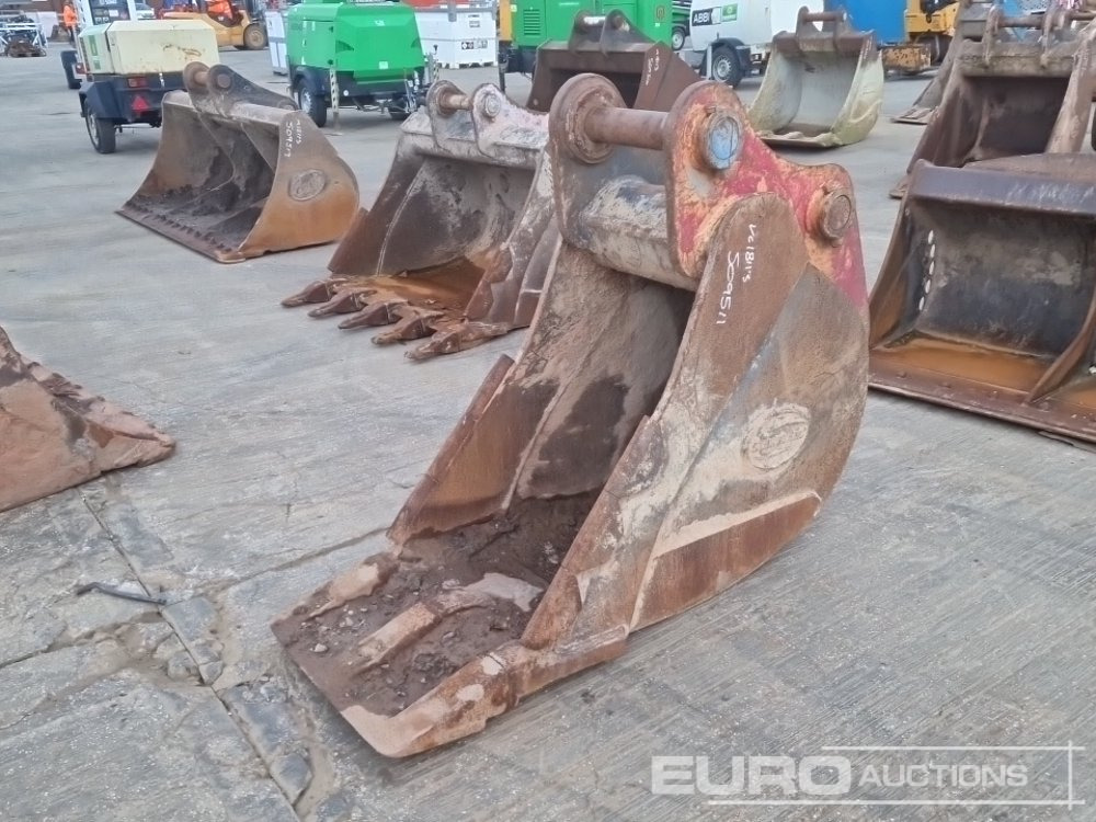 Strickland 24" Digging Bucket 80mm Pin to suit 20 Ton Excavator - Bucket: picture 1 Strickland 24" Digging Bucket 80mm Pin to suit 20 Ton Excavator - Bucket: picture 1