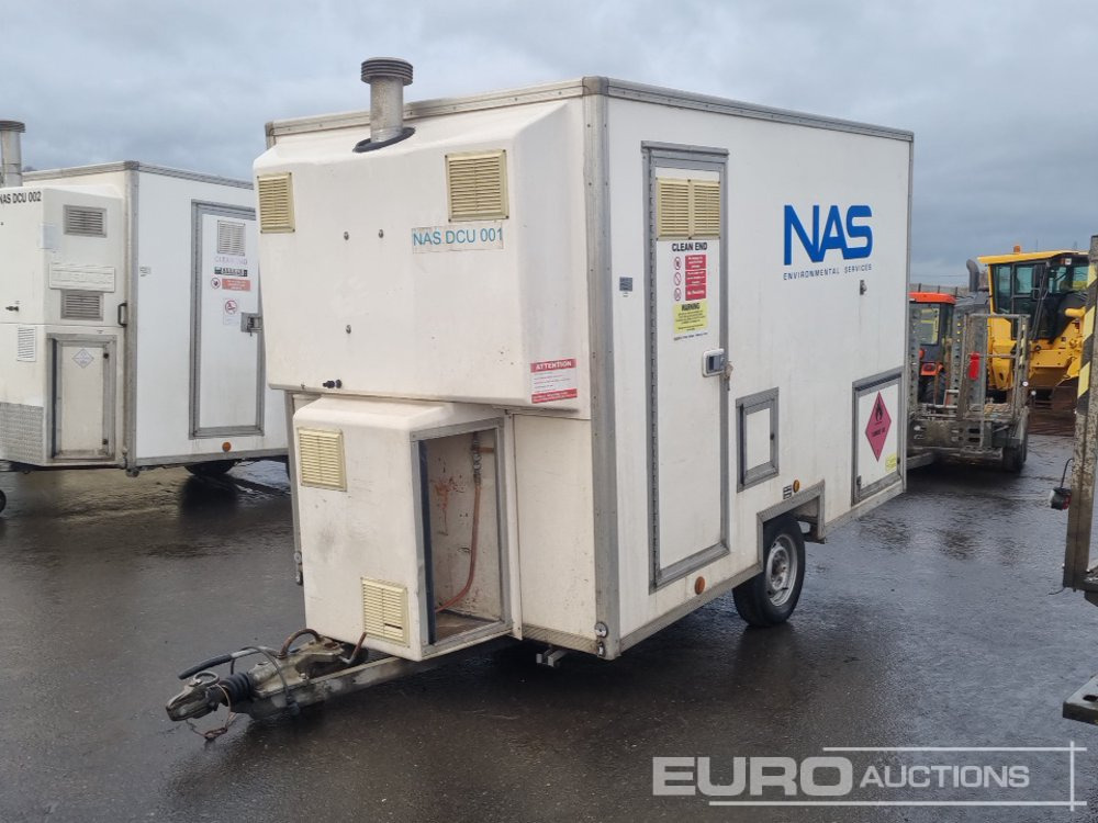 Thermac Single Axle Decontamination Unit, Self Contained, Gas Honda Generator Working Boiler - Plant trailer: picture 1 Thermac Single Axle Decontamination Unit, Self Contained, Gas Honda Generator Working Boiler - Plant trailer: picture 1