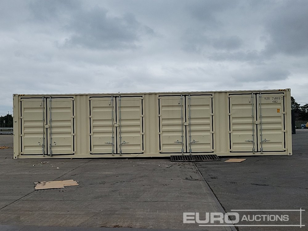 Unused 2025 40' x 8' High Cube Container, 4 Side Doors, 1 End Door (Cannot Be Reconsigned) - Shipping container: picture 2 Unused 2025 40' x 8' High Cube Container, 4 Side Doors, 1 End Door (Cannot Be Reconsigned) - Shipping container: picture 2
