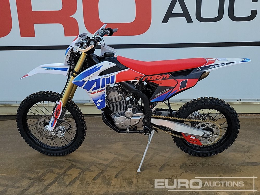 Unused 2025 Apollo Storm 300cc Motorcross Bike, 21" Front, 18" Rear Tyres, Electric Start, Air Cooled, Hydraulic Suspension, Disc Brakes, Lighting Kit (UNASSEMBLED) - Motorcycle: picture 2 Unused 2025 Apollo Storm 300cc Motorcross Bike, 21" Front, 18" Rear Tyres, Electric Start, Air Cooled, Hydraulic Suspension, Disc Brakes, Lighting Kit (UNASSEMBLED) - Motorcycle: picture 2
