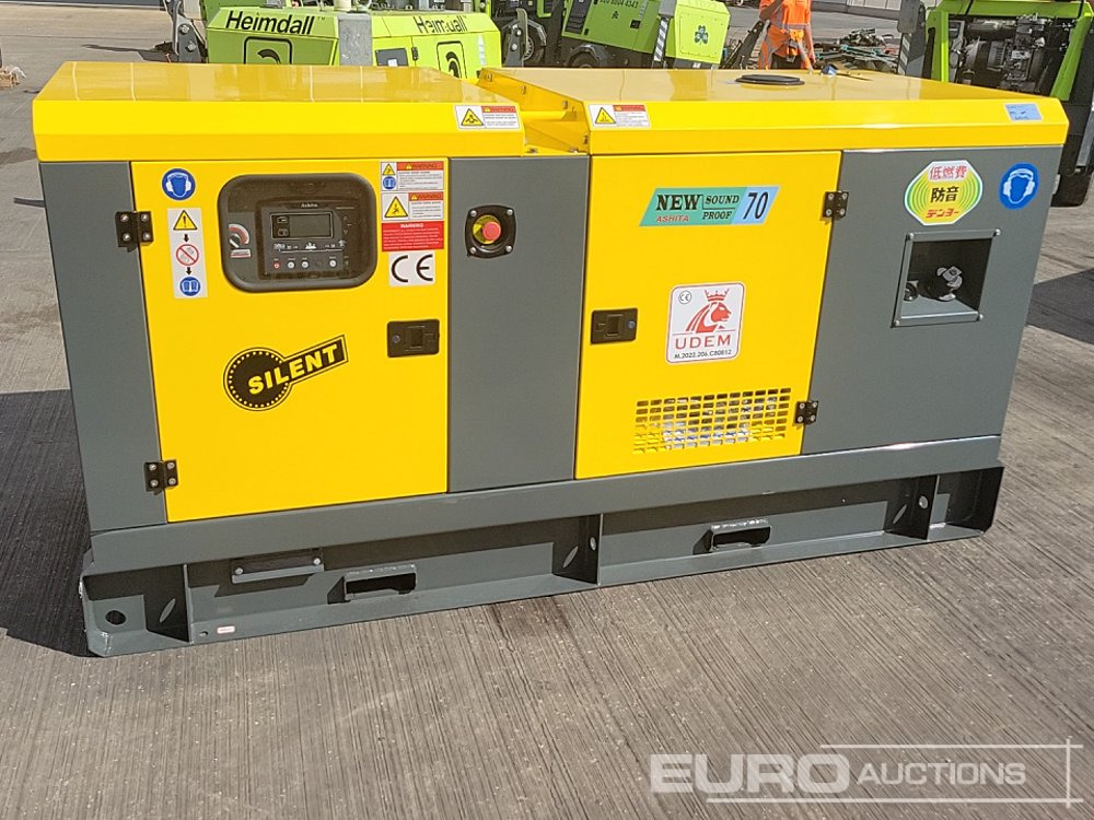 Unused 2025 Ashita Power AG3-70E - Generator set: picture 2 Unused 2025 Ashita Power AG3-70E - Generator set: picture 2
