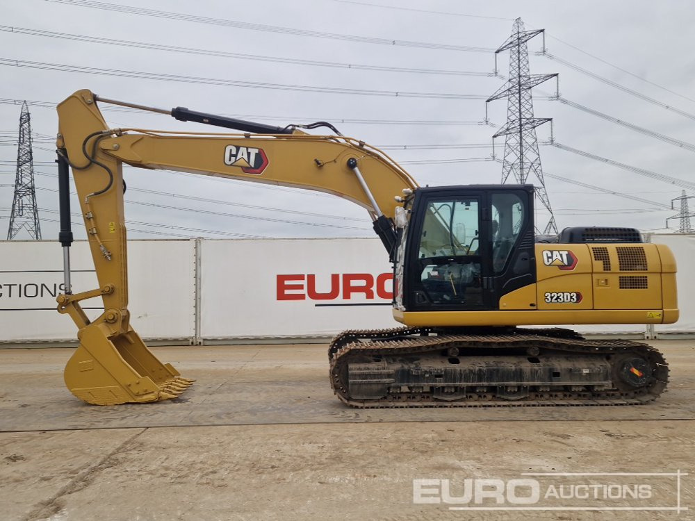 Unused 2025 CAT 323D3 - Crawler excavator: picture 2 Unused 2025 CAT 323D3 - Crawler excavator: picture 2