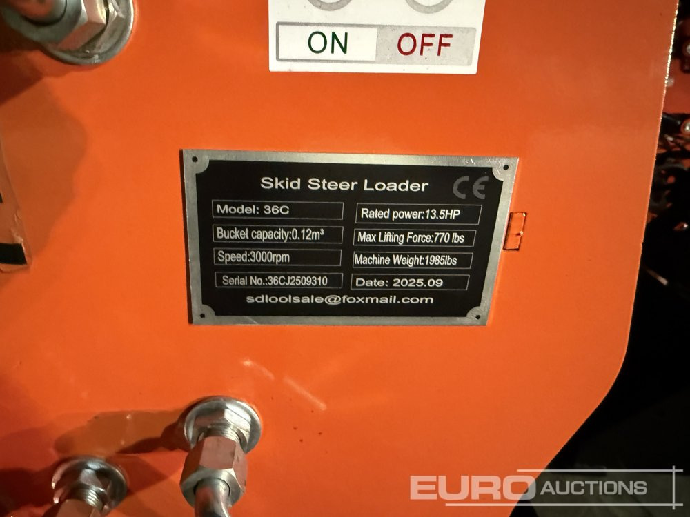 Skid steer loader Unused 2025 Captok CK36C: picture 35