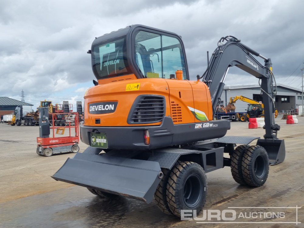 Unused 2025 Develon DX60WN ECO-1 - Wheel excavator: picture 5 Unused 2025 Develon DX60WN ECO-1 - Wheel excavator: picture 5