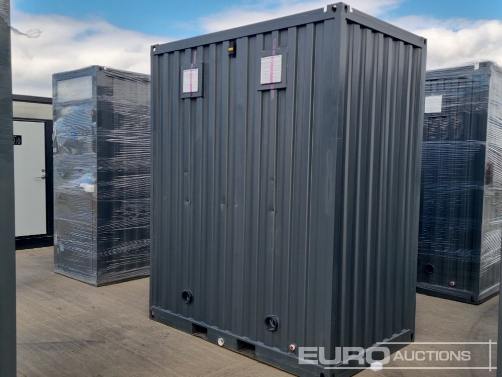 Unused 2025 Double Steel Toilet Block (Cannot Be Reconsigned) - Shipping container: picture 5 Unused 2025 Double Steel Toilet Block (Cannot Be Reconsigned) - Shipping container: picture 5