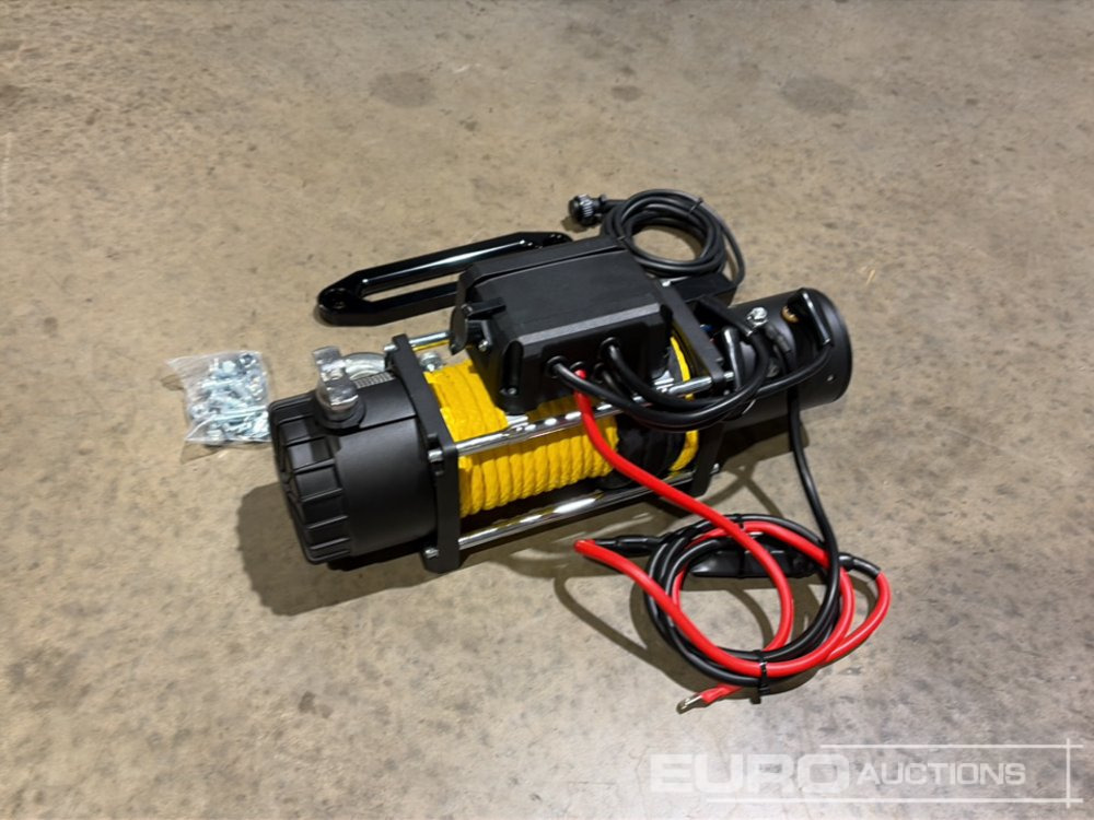 Unused 2025 Hi-Torque HT12000 Electric Winch with Synthetic Rope, 12,000lb line pull, 3/8" x 85' Rope - Winch: picture 5 Unused 2025 Hi-Torque HT12000 Electric Winch with Synthetic Rope, 12,000lb line pull, 3/8" x 85' Rope - Winch: picture 5