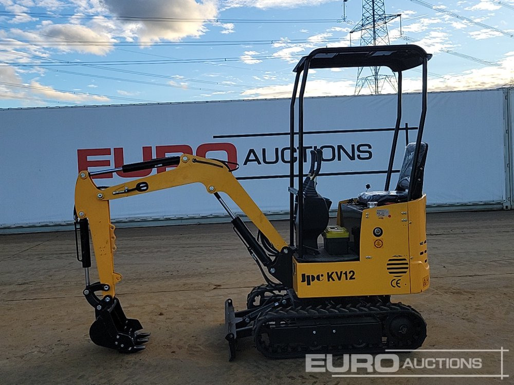 Unused 2025 JPC KV12 - Mini excavator: picture 2 Unused 2025 JPC KV12 - Mini excavator: picture 2