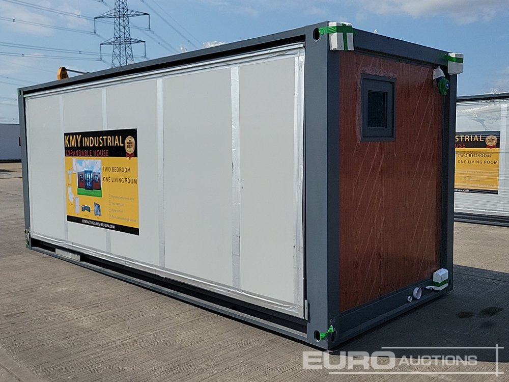 Unused 2025 KMY Industrial Expandable Container House, 2 Bedrooms, Living Room, C/W Shower Room, Wash Basin, Toilet (Cannot Be Reconsigned) - Shipping container: picture 3 Unused 2025 KMY Industrial Expandable Container House, 2 Bedrooms, Living Room, C/W Shower Room, Wash Basin, Toilet (Cannot Be Reconsigned) - Shipping container: picture 3