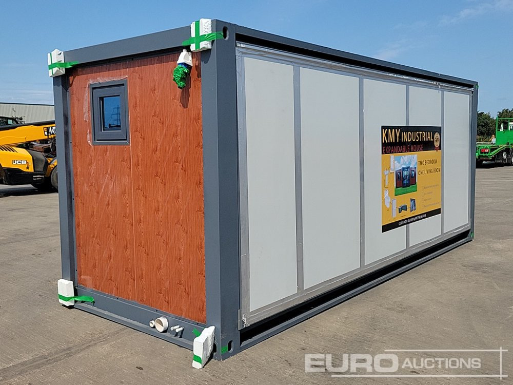 Unused 2025 KMY Industrial Expandable Container House, 2 Bedrooms, Living Room, C/W Shower Room, Wash Basin, Toilet (Cannot Be Reconsigned) - Shipping container: picture 5 Unused 2025 KMY Industrial Expandable Container House, 2 Bedrooms, Living Room, C/W Shower Room, Wash Basin, Toilet (Cannot Be Reconsigned) - Shipping container: picture 5