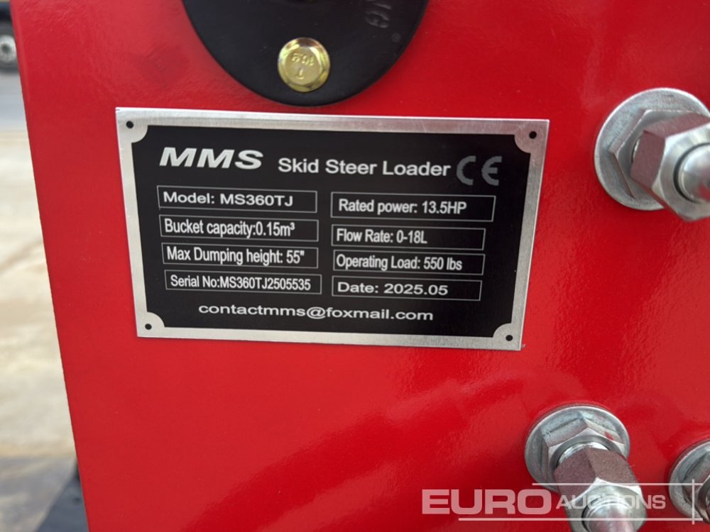Skid steer loader Unused 2025 MMS MS360T: picture 40
