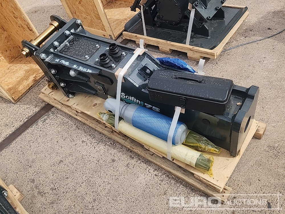 Unused 2025 Sailing 75 Hydraulic Breaker 50mm Pin to suit 6-8 Ton Excavator - Hydraulic hammer: picture 2 Unused 2025 Sailing 75 Hydraulic Breaker 50mm Pin to suit 6-8 Ton Excavator - Hydraulic hammer: picture 2