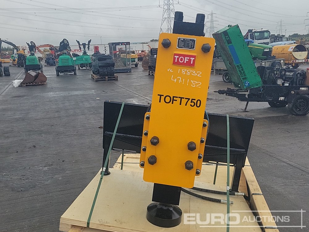 Unused 2025 Toft 750 - Hydraulic hammer: picture 2 Unused 2025 Toft 750 - Hydraulic hammer: picture 2